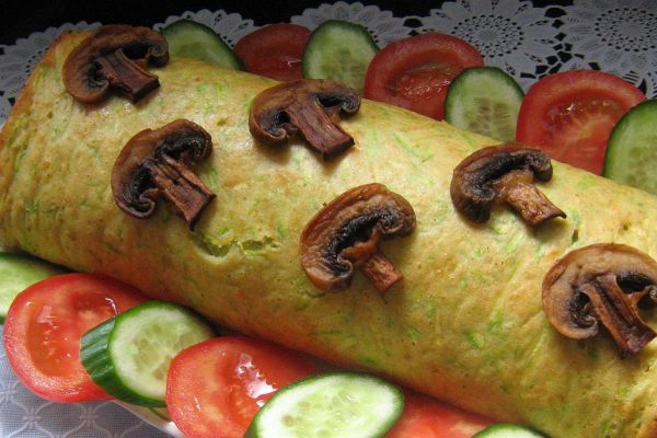 Рулет из кабачков