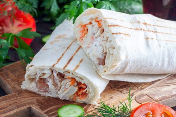 Руководство по приготовлению лаваша с курицей