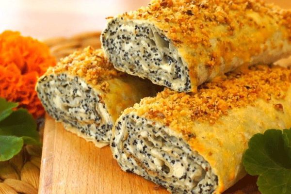 Рулет-штрудель, который обожают хозяйки в положении