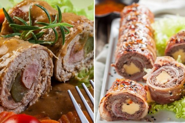 Инструкция по приготовлению рулета из телятины с огурцом