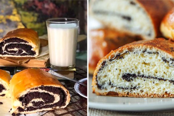 Заветный рецепт макового рулета, в котором маковой начинки больше, чем теста