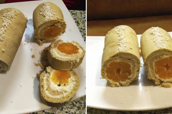 Легкость и невесомость мандаринового рулета, который дарит ощущение праздника в любой день