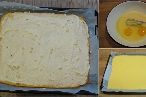 Просто мечтаю приготовить такой рулет! Яйца, сгущенка, мука, масло, и через 20 минут десерт готов.