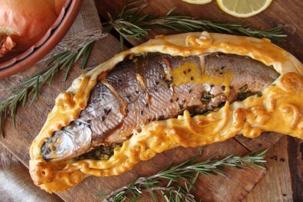 Зачем запекать рыбу в тесте