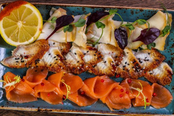 Идеи для оформления рыбной нарезки