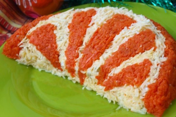 Салат «Апельсиновая долька» — украшение новогоднего стола, которое пощадит твой кошелек!