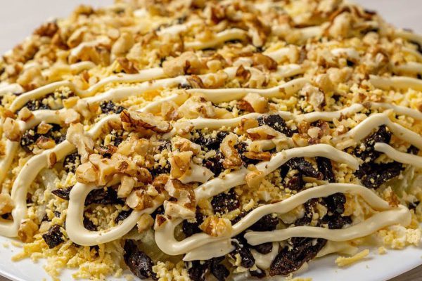 Салат «Черепаший вальс» для ненасытных любителей домашней кухни