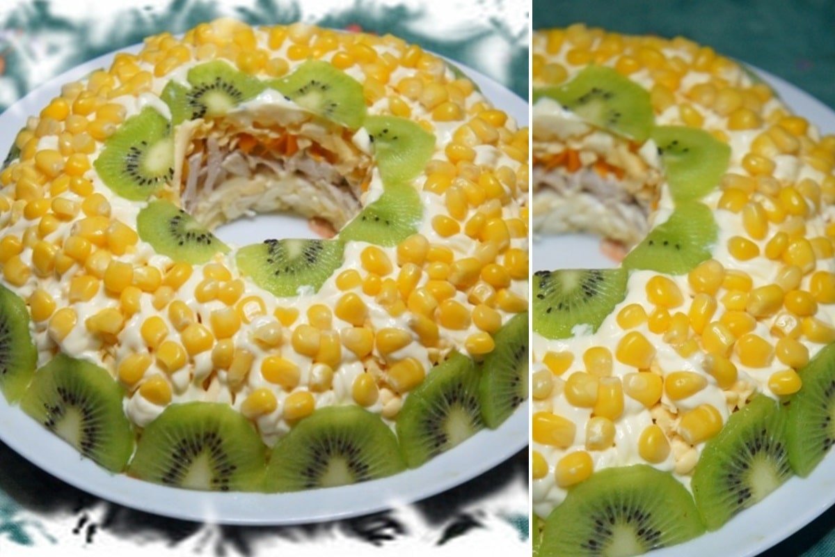 салат дракон на новый год