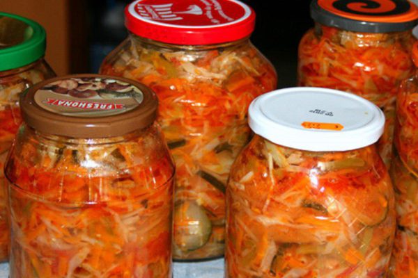 Салат из баклажанов и перца «Для папы»