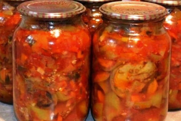 Заготовка из кабачков и яблок, с которой будете делать бутерброды всю зиму