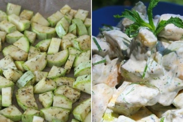 Рецепт диетического блюда из кабачков