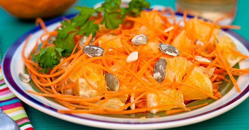 салат из тыквы