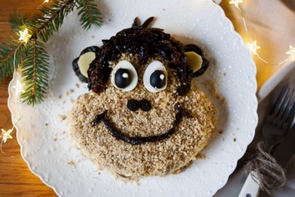 Салат «Обезьянка» — блюдо, без которого я не представляю встречу 2016 года!