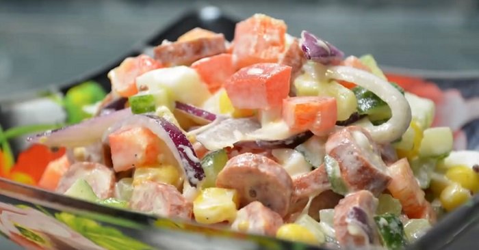 вкусный салат айсберг