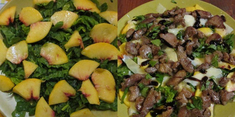 салат с курицей ананасами
