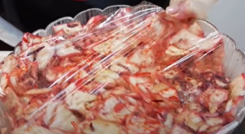 свекольный салатик