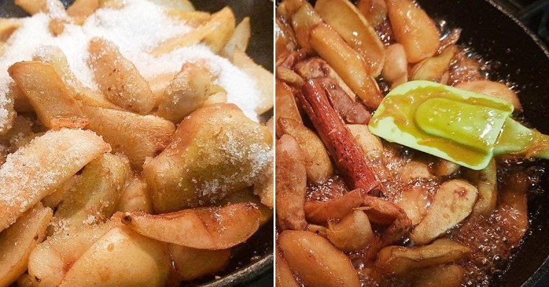 груши в сахаре