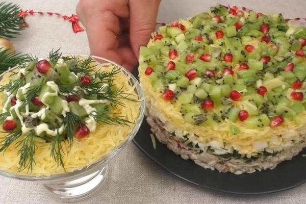 Салат от соседки-немки, который отлично впишется в праздничное меню рядом с шубой и оливье