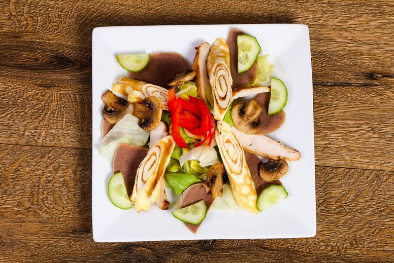 салат загадка