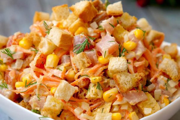 Вечерний закусочный салат, чтобы утром проснуться принцессой