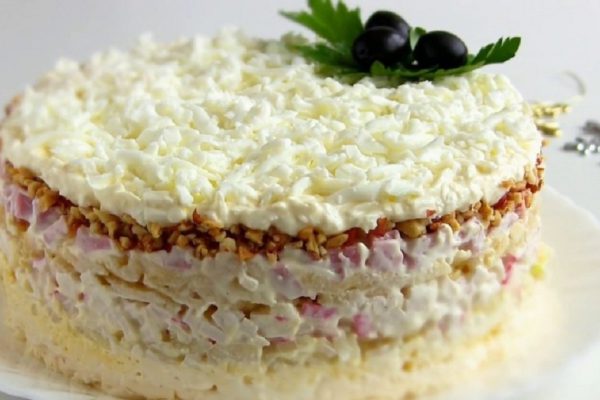 Два новогодних салата для мужа и жены