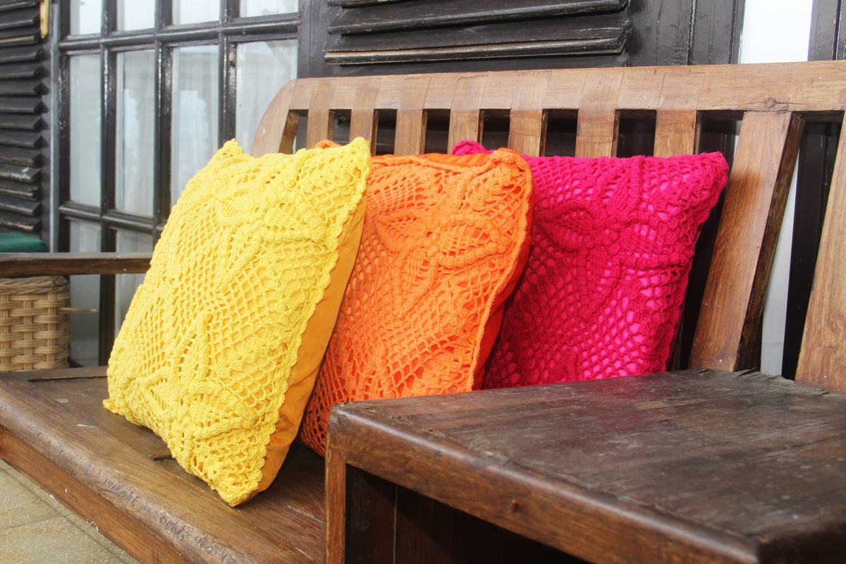 вязанные салфетки крючком