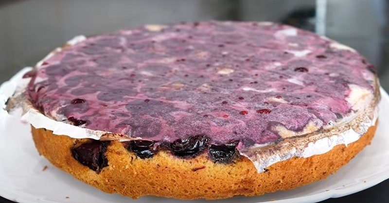 как приготовить пирог с вишней