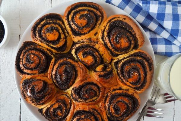 Инструкция по приготовлению пирога-разборника с маком и сиропом