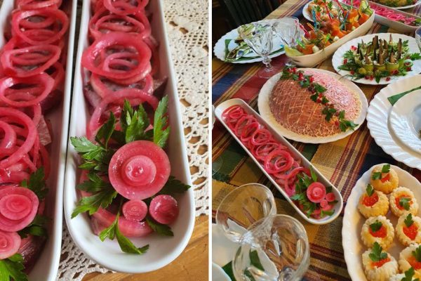 Что делает умная свекровь, когда ей попадается слишком соленая селедка