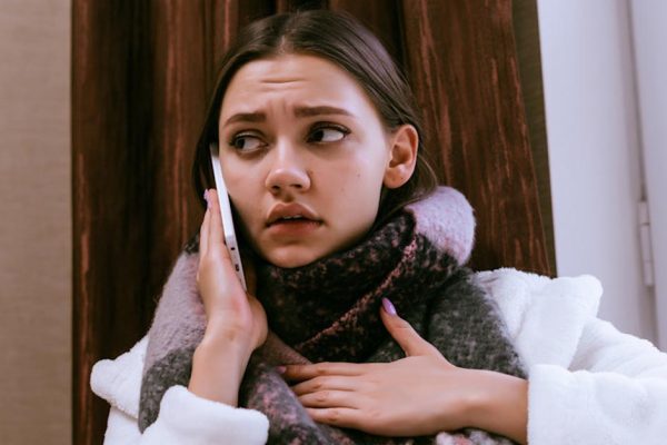 Муж вошел в комнату и сказал супруге, что его не интересует, какая у неё температура, он хочет есть