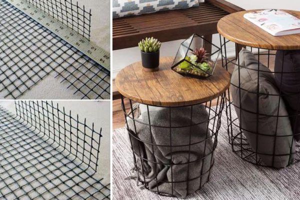 Что сделать из металлической сетки