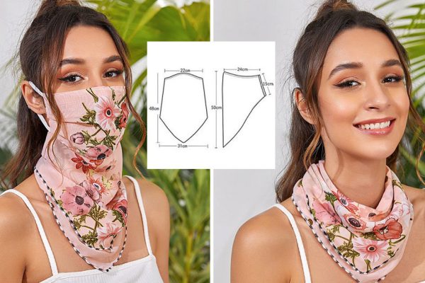 Гениальная маска с повязкой на голову своими руками