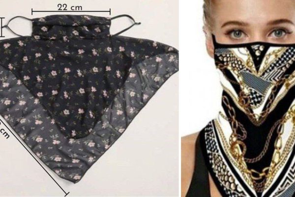 Маски-банданы своими руками, чтобы быть защищенной и при полном параде
