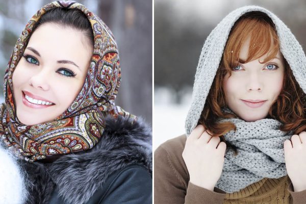 В каком шарфике можно легко сойти за старушку в 45 лет