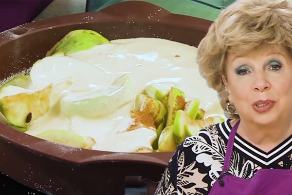 Лариса Рубальская читает лирические стихи и готовит нежнейшую шарлотку с корицей, душевная атмосфера