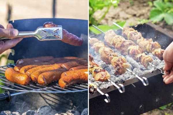 Не мог выбрать между мангалом и грилем, рукастый сосед подсказал вариант получше