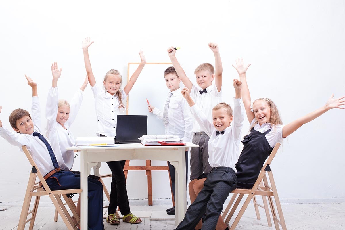 дети в классе