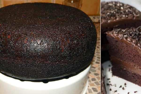 Такого пышного, дырчатого бисквита я еще не пробовала! Главный ингредиент — кипяток, нужно добавить непосредственно перед…