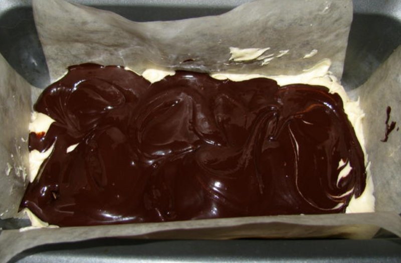 шоколадный торт в духовке
