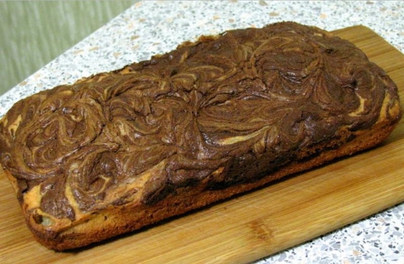 легкий шоколадный кекс в духовке