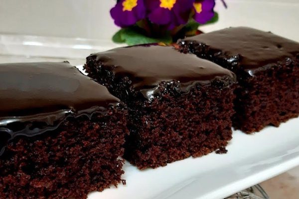 Шоколадный влажный пирог по рецепту армянской хозяйки