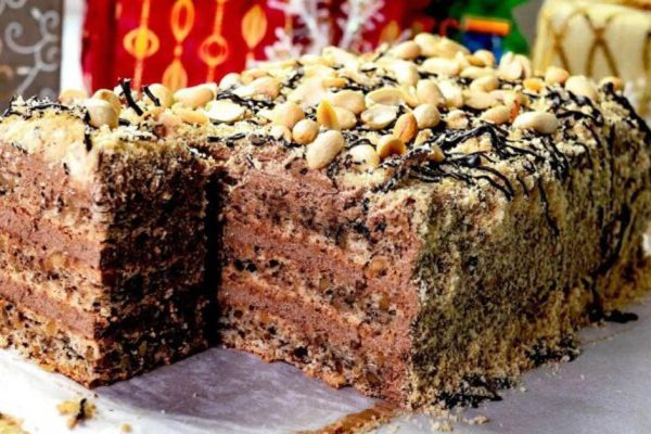 Торт без муки, с которым не стыдно заявиться в гости к холостяку