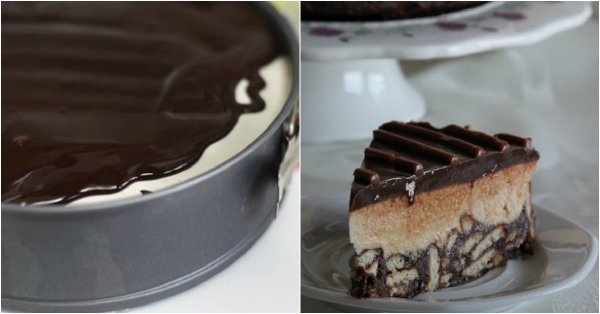 шоколадный торт без выпечки