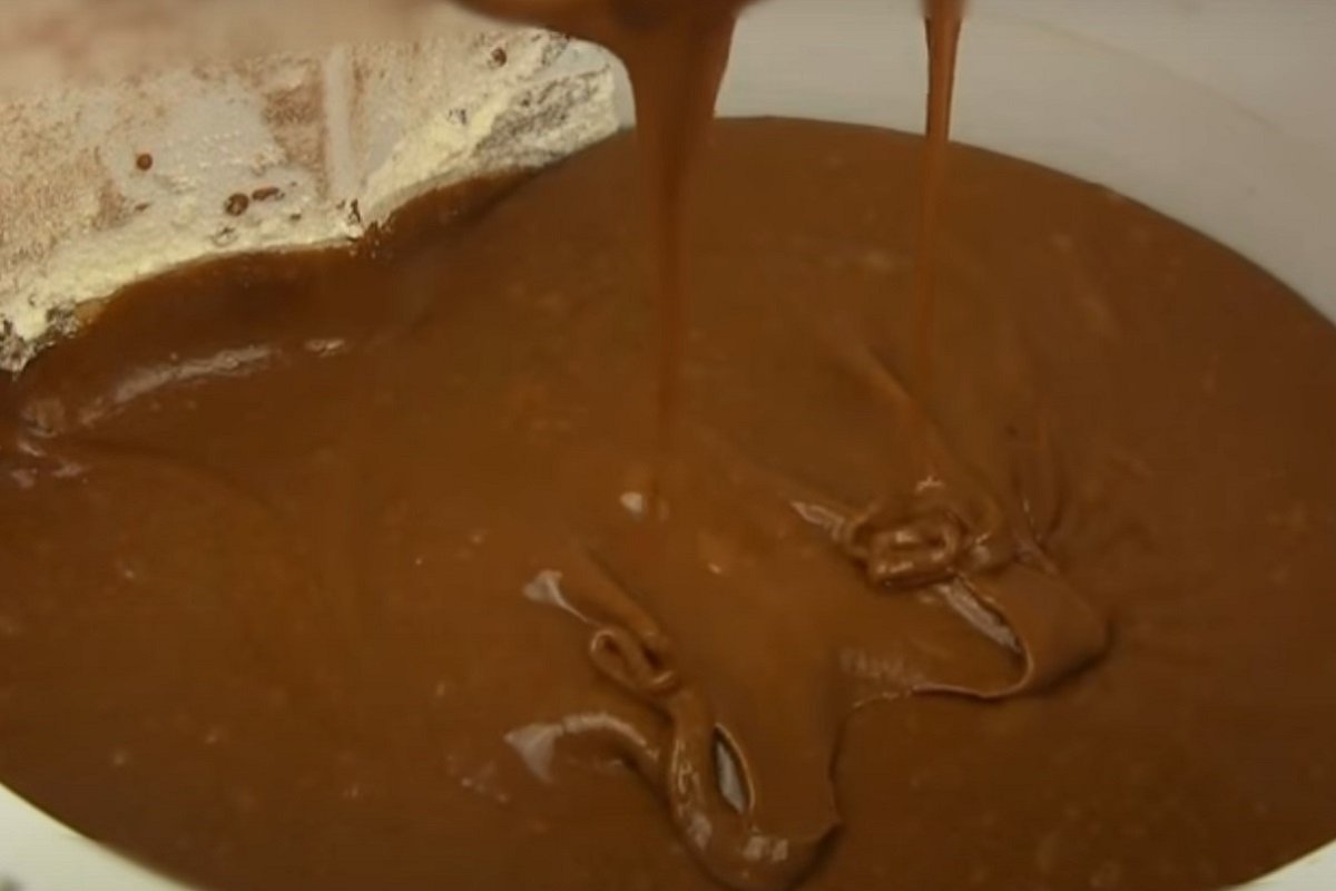 шоколадный торт на кефире