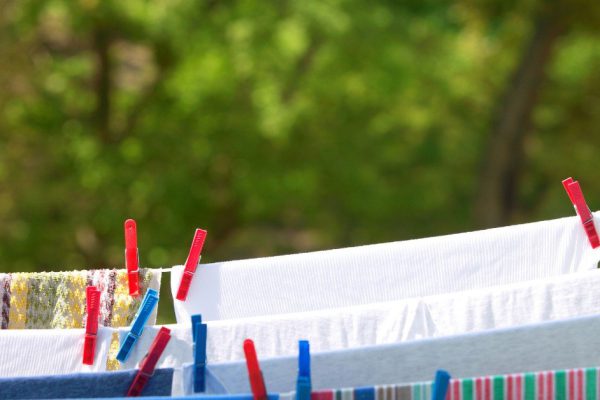 Варианты дачных сушилок для белья