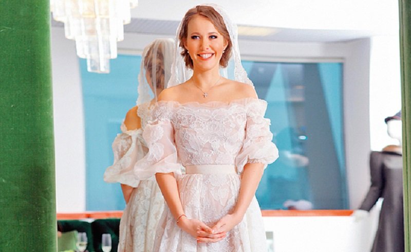 свадебное платье собчак