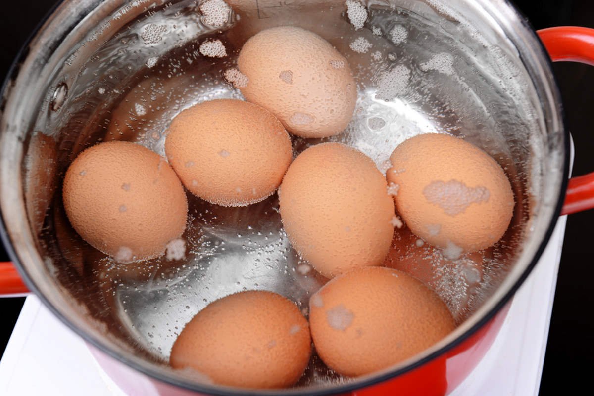 варить яйца вкрутую