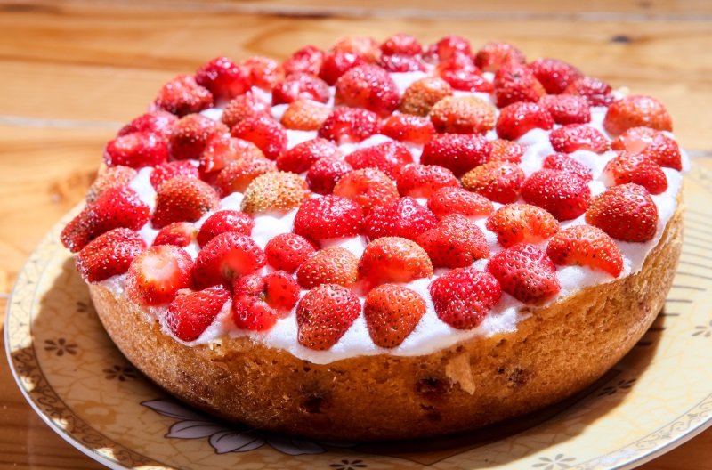 ягодный пирог простой рецепт
