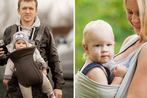 Педиатр объяснил, в слинге или в «кенгуру» нужно носить ребенка