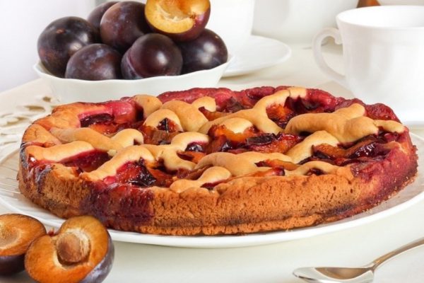 Рецепт сливового пирога
